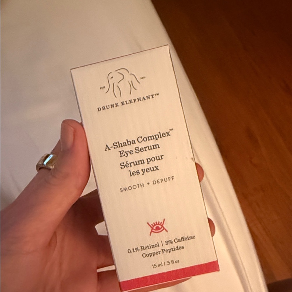 Drunk Elephant A-Shaba Complex Eye Serum - White and Black Packaging